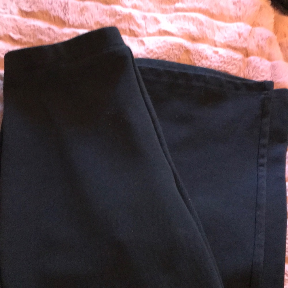 Med. Joe Banbassett black poly/spandex blend pants